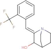 (2Z)-2-{[2-(Trifluoromethyl)phenyl]methylidene}-1-azabicyclo[2.2.2]octan-3-ol