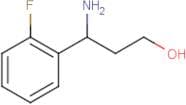 3-Amino-3-(2-fluorophenyl)propan-1-ol