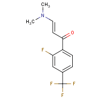 (2E)-3-(Dimethylamino)-1-[2-fluoro-4-(trifluoromethyl)phenyl]prop-2-en-1-one