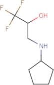 3-(Cyclopentylamino)-1,1,1-trifluoropropan-2-ol