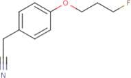2-[4-(3-Fluoropropoxy)phenyl]acetonitrile