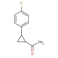 1-[2-(4-Fluorophenyl)cyclopropyl]ethan-1-one