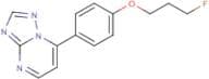 7-[4-(3-Fluoropropoxy)phenyl]-[1,2,4]triazolo[1,5-a]pyrimidine