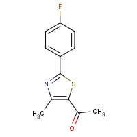 1-[2-(4-Fluorophenyl)-4-methyl-1,3-thiazol-5-yl]ethan-1-one