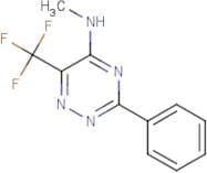 N-Methyl-3-phenyl-6-(trifluoromethyl)-1,2,4-triazin-5-amine
