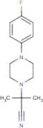2-[4-(4-Fluorophenyl)piperazin-1-yl]-2-methylpropanenitrile