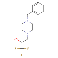 3-(4-Benzylpiperazin-1-yl)-1,1,1-trifluoropropan-2-ol