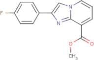 Methyl 2-(4-fluorophenyl)imidazo[1,2-a]pyridine-8-carboxylate