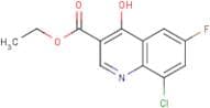 Ethyl 8-chloro-6-fluoro-4-hydroxyquinoline-3-carboxylate