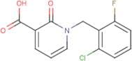 1-[(2-Chloro-6-fluorophenyl)methyl]-2-oxo-1,2-dihydropyridine-3-carboxylic acid