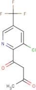 1-[3-Chloro-5-(trifluoromethyl)pyridin-2-yl]butane-1,3-dione