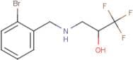3-{[(2-Bromophenyl)methyl]amino}-1,1,1-trifluoropropan-2-ol