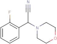 2-(2-Fluorophenyl)-2-(morpholin-4-yl)acetonitrile