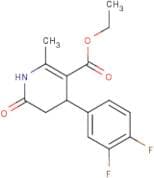 Ethyl 4-(3,4-difluorophenyl)-2-methyl-6-oxo-1,4,5,6-tetrahydropyridine-3-carboxylate