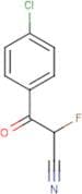 3-(4-Chlorophenyl)-2-fluoro-3-oxopropanenitrile