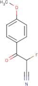 2-Fluoro-3-(4-methoxyphenyl)-3-oxopropanenitrile