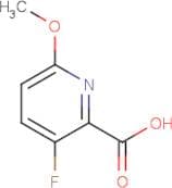 3-Fluoro-6-methoxypyridine-2-carboxylic acid