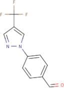 4-[4-(Trifluoromethyl)-1H-pyrazol-1-yl]benzaldehyde