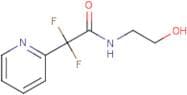 2,2-Difluoro-N-(2-hydroxyethyl)-2-(pyridin-2-yl)acetamide