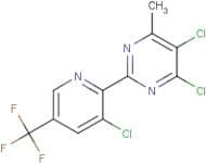 4,5-Dichloro-2-(3-chloro-5-(trifluoromethyl)pyridin-2-yl)-6-methylpyrimidine