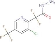 2-(3-Chloro-5-(trifluoromethyl)pyridin-2-yl)-2,2-difluoroacetohydrazide