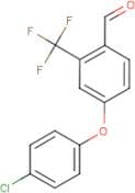 4-(4-Chlorophenoxy)-2-(trifluoromethyl)benzaldehyde