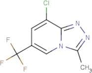 8-Chloro-3-methyl-6-(trifluoromethyl)-[1,2,4]triazolo[4,3-a]pyridine