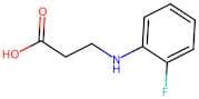 3-[(2-Fluorophenyl)amino]propanoic acid
