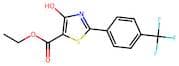 Ethyl 4-hydroxy-2-[4-(trifluoromethyl)phenyl]-1,3-thiazole-5-carboxylate