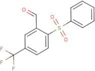 2-(Phenylsulphonyl)-5-(trifluoromethyl)benzaldehyde