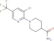 1-[3-Chloro-5-(trifluoromethyl)pyridin-2-yl]piperidine-4-carboxamide