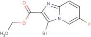 Ethyl 3-bromo-6-fluoroimidazo[1,2-a]pyridine-2-carboxylate