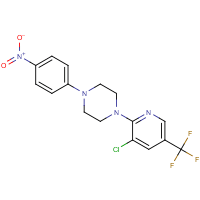 1-[3-Chloro-5-(trifluoromethyl)pyridin-2-yl]-4-(4-nitrophenyl)piperazine