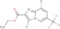 Ethyl 3,8-dichloro-6-(trifluoromethyl)imidazo[1,2-a]pyridine-2-carboxylate