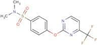 N,N-Dimethyl-4-{[4-(trifluoromethyl)pyrimidin-2-yl]oxy}benzenesulphonamide