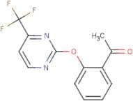1-(2-{[4-(Trifluoromethyl)pyrimidin-2-yl]oxy}phenyl)ethanone