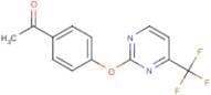 1-(4-{[4-(Trifluoromethyl)pyrimidin-2-yl]oxy}phenyl)ethanone