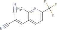{[2-Methyl-6-(trifluoromethyl)pyridin-3-yl]methylene}malononitrile