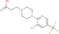 3-{4-[3-Chloro-5-(trifluoromethyl)pyridin-2-yl]piperazin-1-yl}propanoic acid