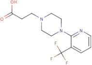 3-{4-[3-(Trifluoromethyl)pyridin-2-yl]piperazin-1-yl}propanoic acid