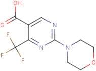 2-Morpholin-4-yl-4-(trifluoromethyl)pyrimidine-5-carboxylic acid