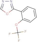2-[2-(Trifluoromethoxy)phenyl]-1,3,4-oxadiazole