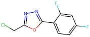 2-(Chloromethyl)-5-(2,4-difluorophenyl)-1,3,4-oxadiazole