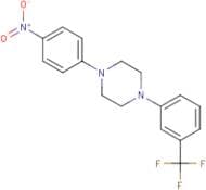 1-(4-Nitrophenyl)-4-[3-(trifluoromethyl)phenyl]piperazine