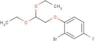2-Bromo-1-(2,2-diethoxyethoxy)-4-fluorobenzene