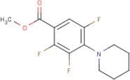 Methyl 2,3,5-trifluoro-4-piperidin-1-ylbenzoate