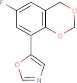 5-(6-Fluoro-4H-1,3-benzodioxin-8-yl)-1,3-oxazole