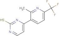 4-[2-Methyl-6-(trifluoromethyl)pyridin-3-yl]pyrimidine-2-thiol