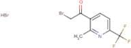 3-(Bromoacetyl)-2-methyl-6-(trifluoromethyl)pyridine hydrobromide