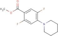 Methyl 2,5-difluoro-4-piperidin-1-ylbenzoate